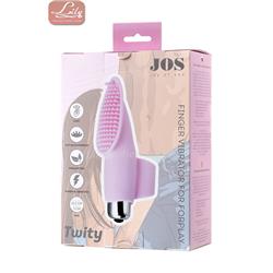 JOS 782006 Finger vibro Sleeve TWITY silicone pink-9889