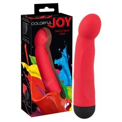 Colorful Joy Red G-Spot Vibe-10129