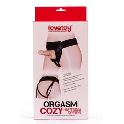 Orgasm Cozy Harness pas do strapona black-10524