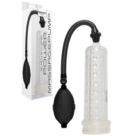 Power Massage Pump W. Sleeve Clear