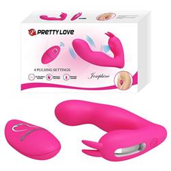 Pretty Love Josephine G-spot Massager Pink-10968