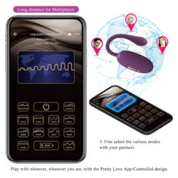 Pretty Love Doreen global remote control purple