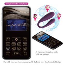 Pretty Love August global remote control purple