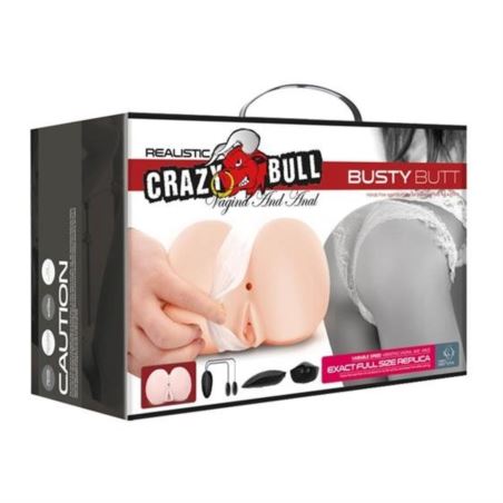 Crazy Bull Vagina and Anal Busty butt masturbator