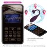 Pretty Love Fisherman Global remote control purple