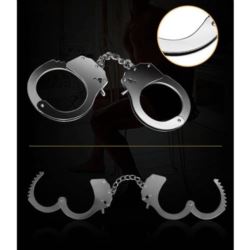 Fetish Pleasure Metal Hand Cuffs
