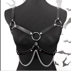 Uprząż harness woman z łańcuszkiem