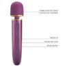 Pretty Love Colorfull Massager purple 5 level USB