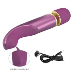 Pretty Love Colorfull Massager purple 5 level USB