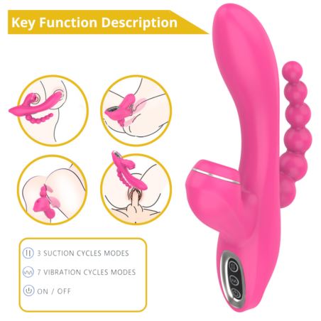 Erospace Sweet Play A3 sucking vibro and anal