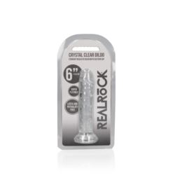 Realistic Dildo transparent 6"14,5 cm