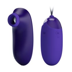 Pretty Love Orthus-Youth stimulator and egg purple