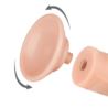 8" Sliding Skin dual layer dong flesh