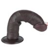 8"Sliding Skin dual layer dong black