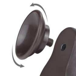 8,5"Sliding Skin dual layer dong black