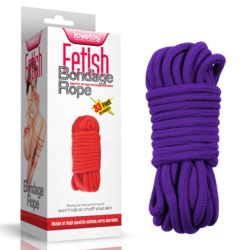 Fetish Bondage Rope purple 10m