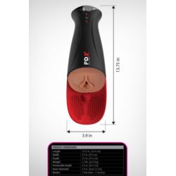 PDXE Fock-O-Matic Pro XL Brown masturbator USB